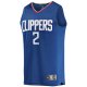 Youth LA Clippers Kawhi Leonard Fanatics Blue 2019/20 Fast Break Replica Jersey - Icon Edition