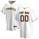 Men's Pittsburgh Pirates Nike White Home Replica Custom Jersey