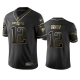 New England Patriots #12 Tom Brady Black Men's Stitched NFL Limited Golden Edition Jersey