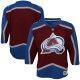 Youth Colorado Avalanche Burgundy Home Blank Replica Jersey