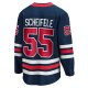 Men's Winnipeg Jets Mark Scheifele Fanatics Navy Alternate Premier Breakaway Player Jersey