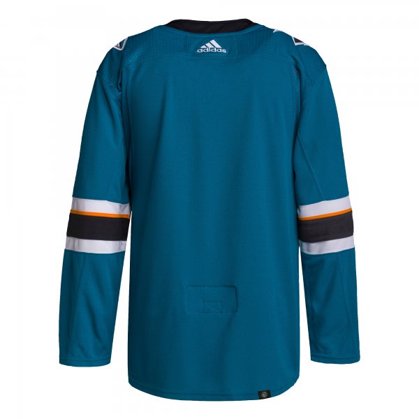 Men's San Jose Sharks adidas Teal 2021/22 Home Primegreen Jersey