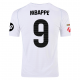 adidas Mbappé Real Madrid Home Jersey w/ La Liga Patches 24/25 (White/Black)