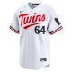 Men's Minnesota Twins Jose Miranda Nike White Home Limited Player Jersey