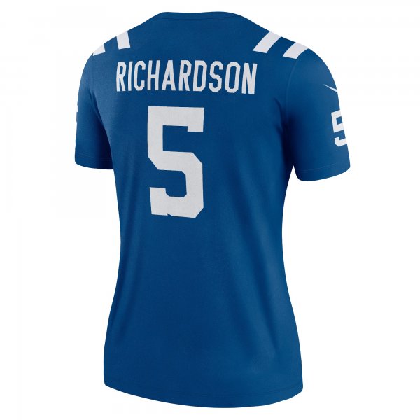 Women's Indianapolis Colts Anthony Richardson Nike Royal  Legend Jersey