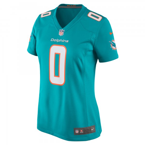 Women's Miami Dolphins Braxton Berrios Nike Aqua Game Jersey