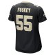 Women's New Orleans Saints Isaiah Foskey Nike  Black Team Game Jersey