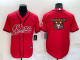 Men's San Francisco 49ers Blank Red Stitched Baseball Cool Base Jersey