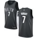 Brooklyn Nets #7 Kevin Durant Gray Women's NBA Swingman Statement Edition Jersey