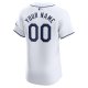 Men's Tampa Bay Rays Nike White Home Elite Custom Jersey