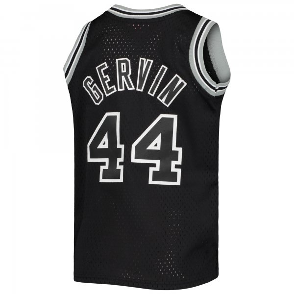 Youth San Antonio Spurs George Gervin Mitchell & Ness Black 1978/79 Hardwood Classics Swingman Jersey