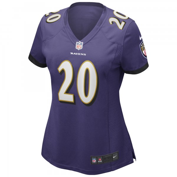 Women's Baltimore Ravens Ed Reed Nike Purple Game Retired Player Jersey