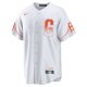 Men's San Francisco Giants Nike White City Connect Replica Jersey