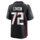 Men's Atlanta Falcons LaCale London Nike  Black  Game Jersey