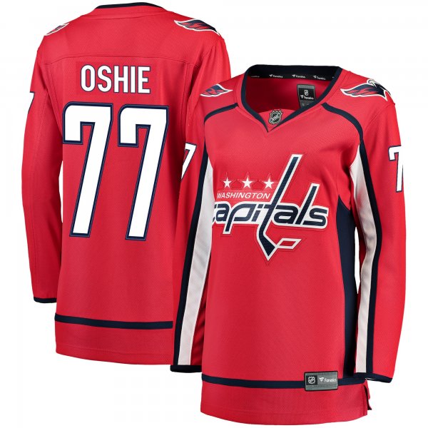 Women's Washington Capitals TJ Oshie Fanatics Red Breakaway Player Jersey