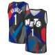 Youth Brooklyn Nets Mikal Bridges Fanatics Black Fast Break Jersey - City Edition