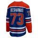 Men's Edmonton Oilers Vincent Desharnais Fanatics Royal Home Premier Breakaway Player Jersey