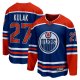 Men's Edmonton Oilers Brett Kulak Fanatics Royal Home Breakaway Player Jersey