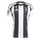 adidas Juventus Manuel Locatelli Home Jersey w/ Champions League + Copa Italia Patches 24/25 (White/Black)