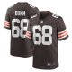 Men's Cleveland Browns Michael Dunn Nike Brown Game Jersey