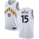 Men's Nike Toronto Raptors #15 Vince Carter White Swingman City Edition 2018/19 NBA Jersey