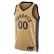 Unisex Toronto Raptors  Nike Gold 2023/24 Custom Swingman Jersey - City Edition