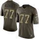 Nike Las Vegas Raiders #77 Lyle Alzado Green Men's Stitched NFL Limited Salute to Service Jersey