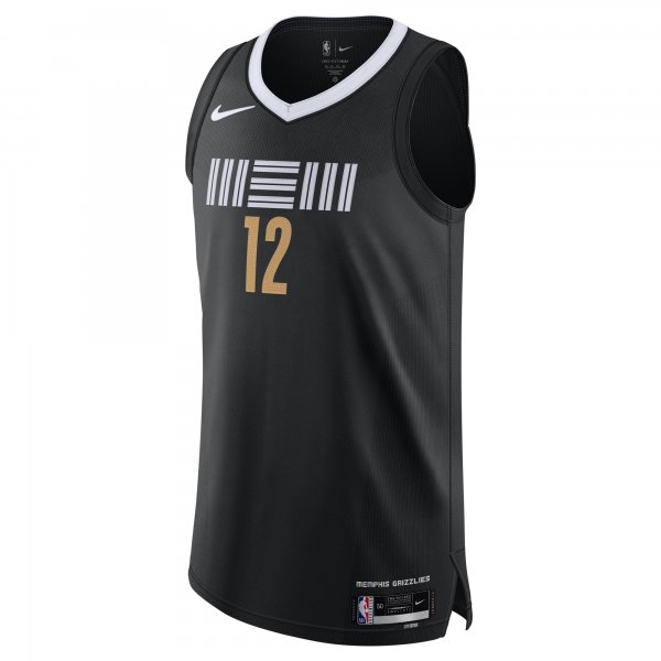 Men's Memphis Grizzlies Ja Morant Nike Black  Jersey - City Edition