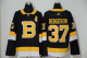 Boston Bruins #37 Patrice Bergeron Black Alternate Stitched NHL Jersey