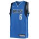 Youth Dallas Mavericks Kristaps Porzingis Nike Blue Swingman Jersey - Icon Edition