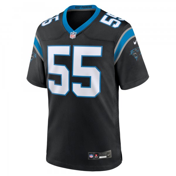 Men's Carolina Panthers Blake Martinez Nike  Black  Game Jersey