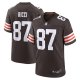 Men's Cleveland Browns Giovanni Ricci Nike  Brown  Game Jersey