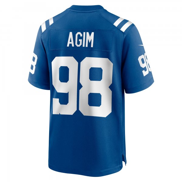 Men's Indianapolis Colts McTelvin Agim Nike  Royal Team Game Jersey