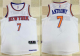 Men's New York Knicks #7 Carmelo Anthony White Revolution 30 Stitched NBA Jersey