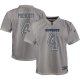 Youth Dallas Cowboys #4 Dak Prescott Nike Gray Atmosphere Game Jersey