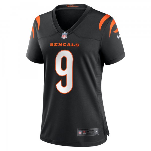 Women's Cincinnati Bengals Joe Burrow Nike Black Player Game Jersey