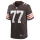 Men's Cleveland Browns Wyatt Teller Nike Brown Game Jersey