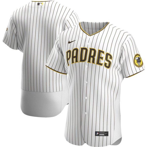 Men's Nike San Diego Padres Blank White Home 2020 Team MLB Jersey