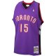 Men's Toronto Raptors Vince Carter Mitchell & Ness Purple 1999/00 Hardwood Classics Swingman Jersey