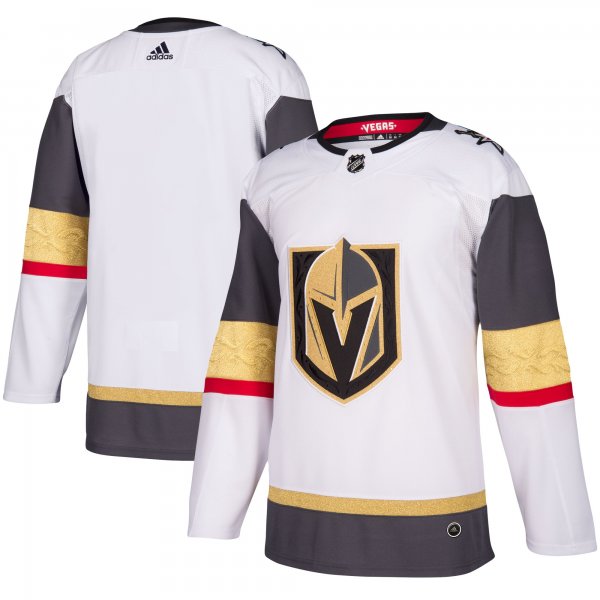 Men's Vegas Golden Knights adidas White Away Blank Jersey