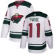 Adidas Minnesota Wild #11 Zach Parise White Road Stitched Youth NHL Jersey