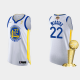 2022 NBA Finals Champions Men's Golden State Warriors Andrew Wiggins #22 White Association White Jersey