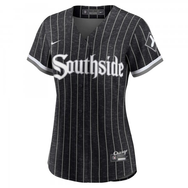 Women's Chicago White Sox Tim Anderson Nike Black City Connect Replica Player Jersey