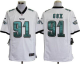 Nike Philadelphia Eagles #91 Fletcher Cox White Men's Stitched NFL Game Jersey