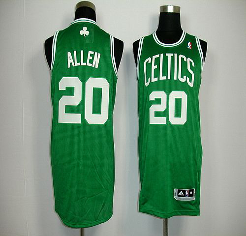 Men's Boston Celtics #20 Ray Allen Revolution 30 Green Stitched NBA Jersey