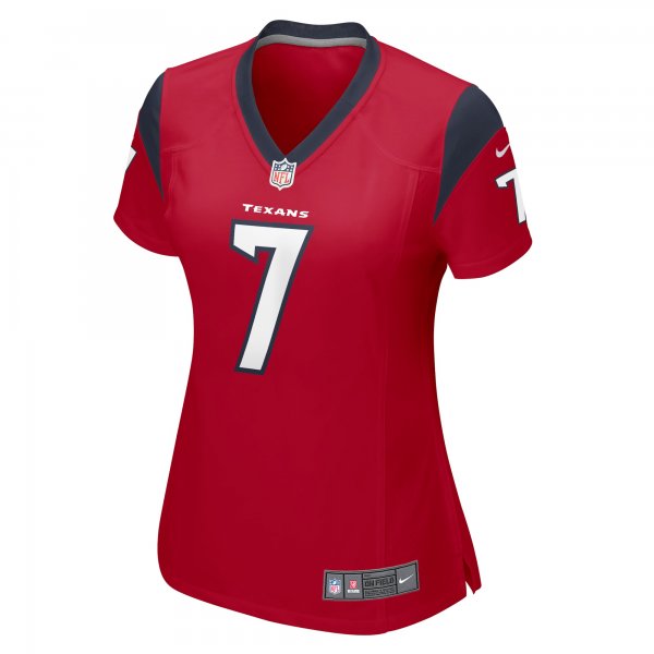 Women's Houston Texans C.J. Stroud Nike Red Game Jersey