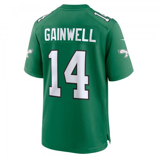 Men's Philadelphia Eagles Kenneth Gainwell Nike Kelly Green Alternate Game Jersey