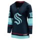 Women's Seattle Kraken Matty Beniers Fanatics Deep Sea Blue Home Breakaway Player Jersey