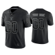 Men's Nike NFL Las Vegas Raiders Custom Reflective Limited Black Jersey