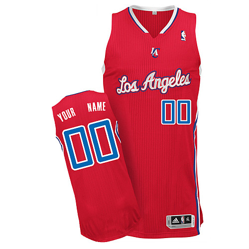 Clippers Personalized Red NBA Jersey